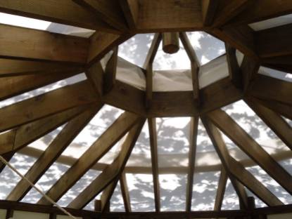 Interior of Tent Roof